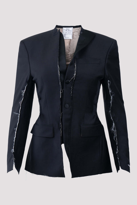 Black Wool Blazer