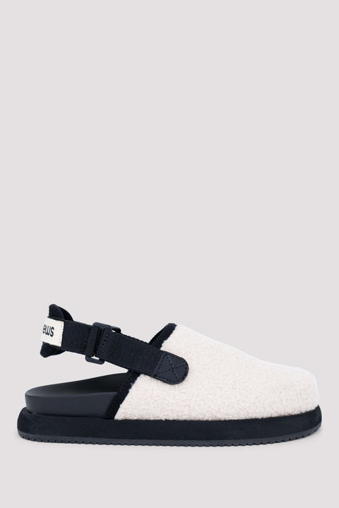 White Frank Slipper