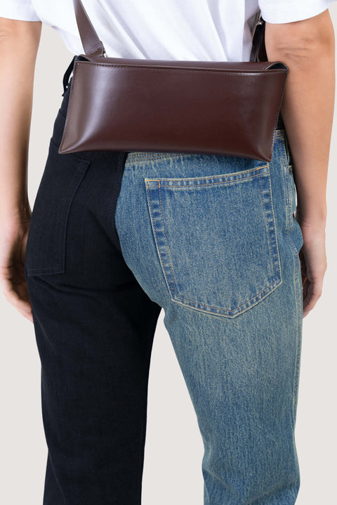 V8-S Leather Cross Body Bag