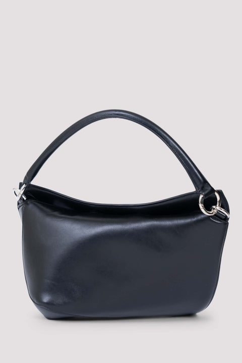 Black Aera S Soft Top-Handle Bag