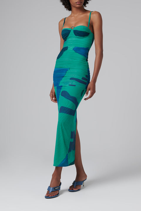 Green Frankie Midi Dress