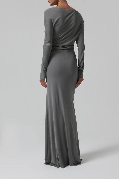 Blue Wisper Maxi Dress
