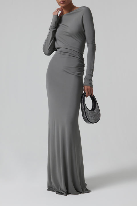 Blue Wisper Maxi Dress