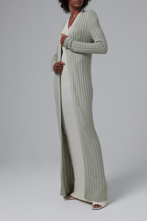 Green Mira Cardigan