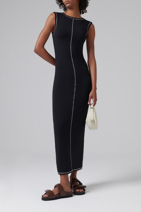 Black Inez Maxi Dress