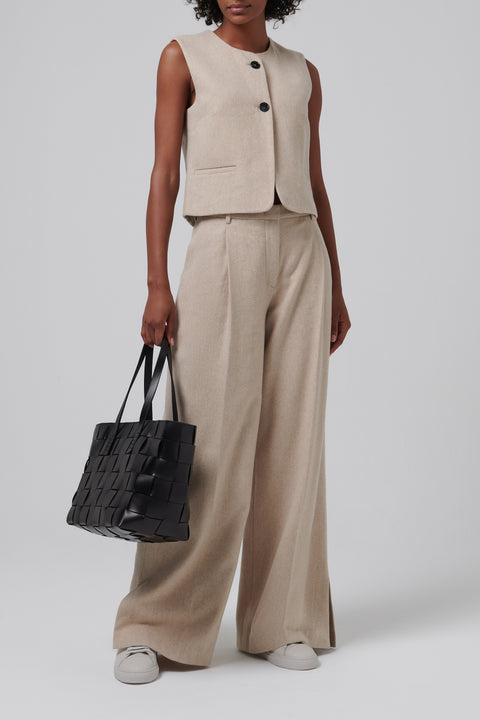 Beige Mille Vest