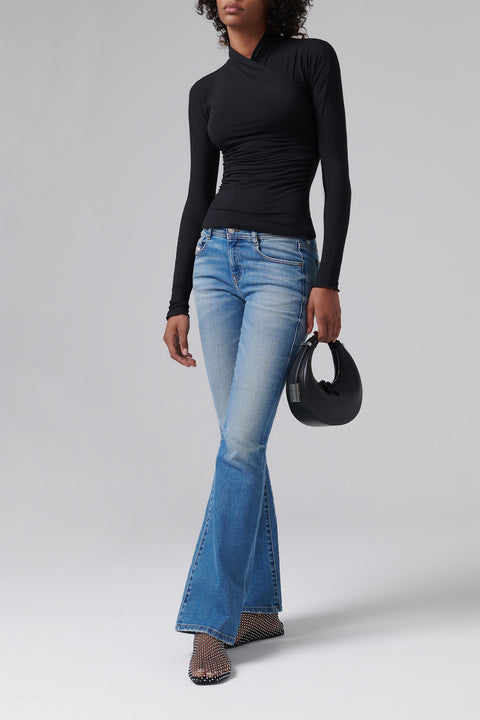 Black Felix Long Sleeve Top