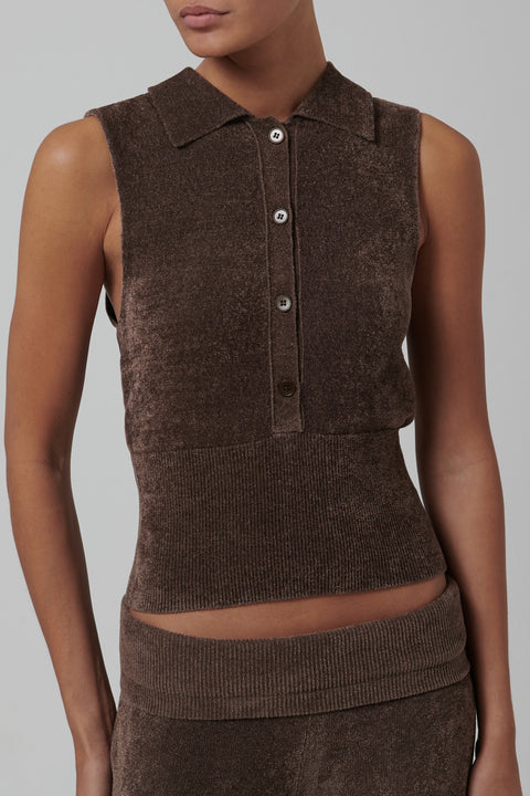 Brown Brisa Tank Top
