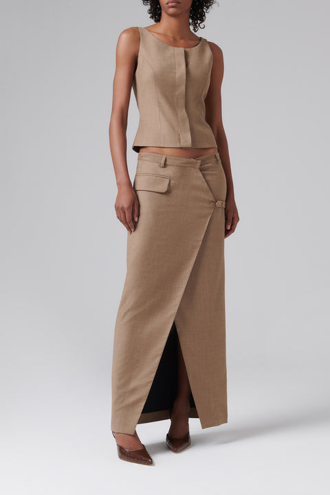 Brown Menti Vest
