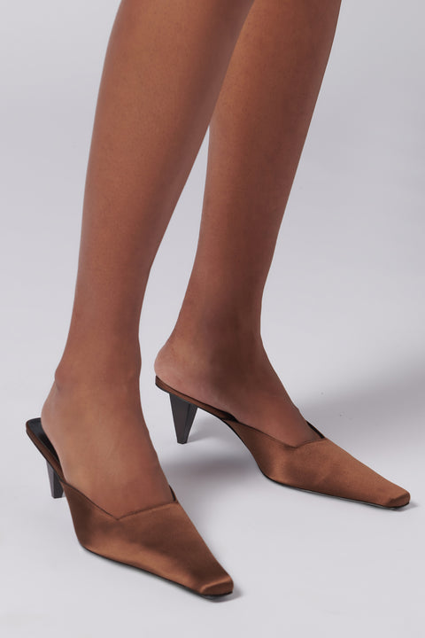 Brown Iris 65 Mule
