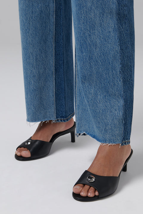 Black 65 Logo Mule