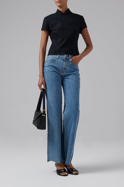Black 65 Logo Mule