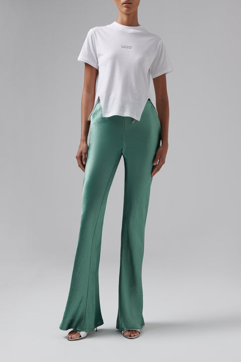 White High Neck T-Shirt