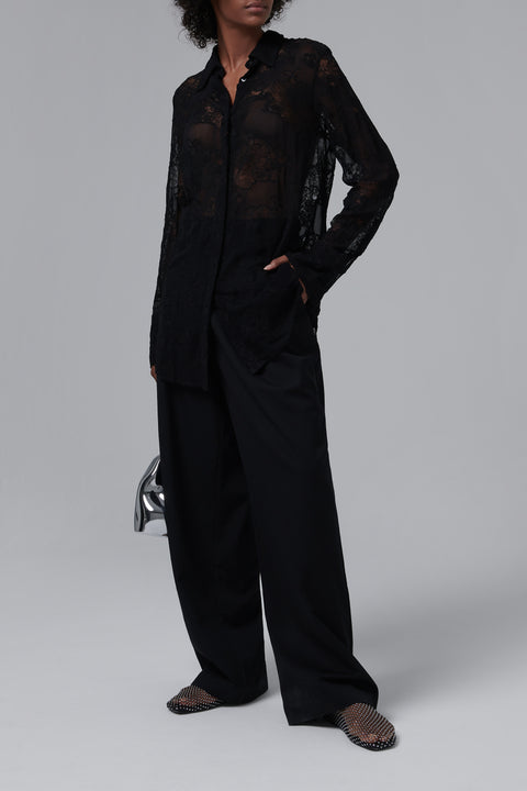 Black Long Shirt