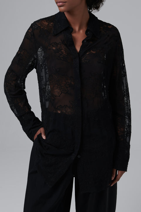 Black Long Shirt