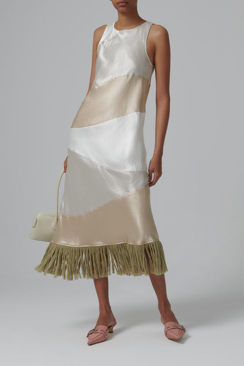 Beige Tank Dress