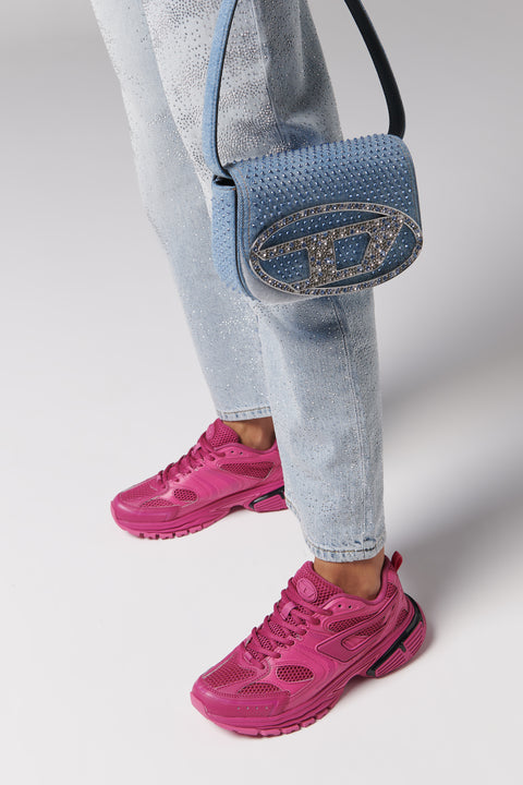 Blue 1DR Denim Shoulder Bag