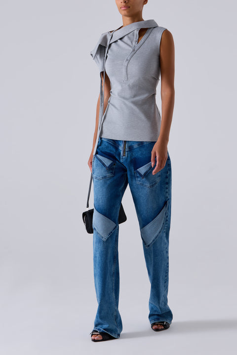Grey Ada Tank Top
