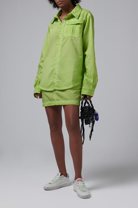 Green Cargo Shirt