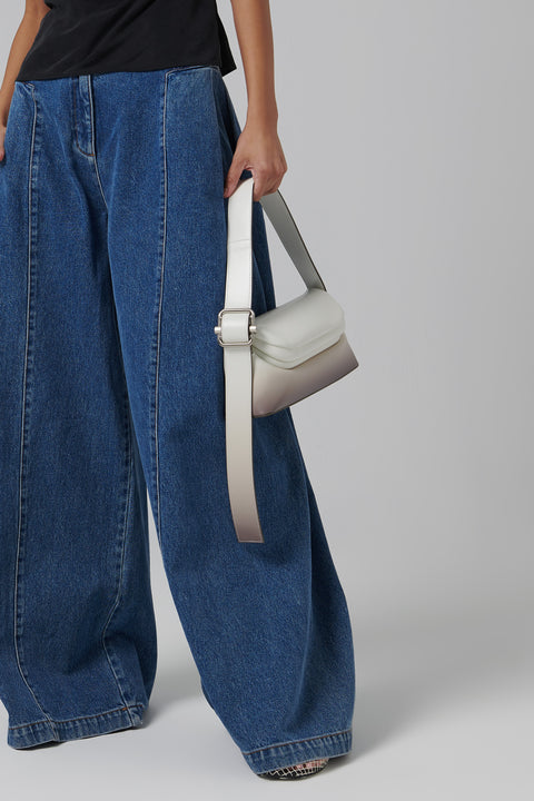 White Folder Brot Shoulder Bag