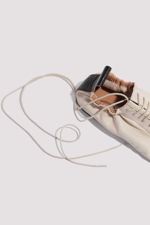 Beige Consuelo Ballerina Pumps