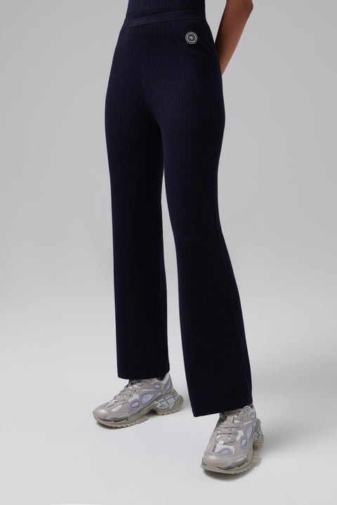 Blue SRHWC Ribbed Pants