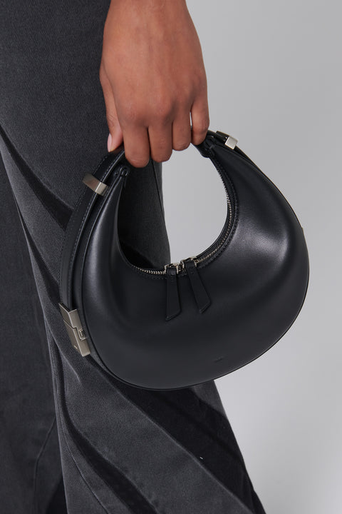 Black Toni Leather Mini Bag