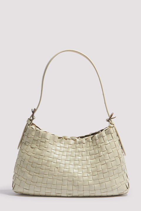 White Hobo Salvage Shoulder Bag