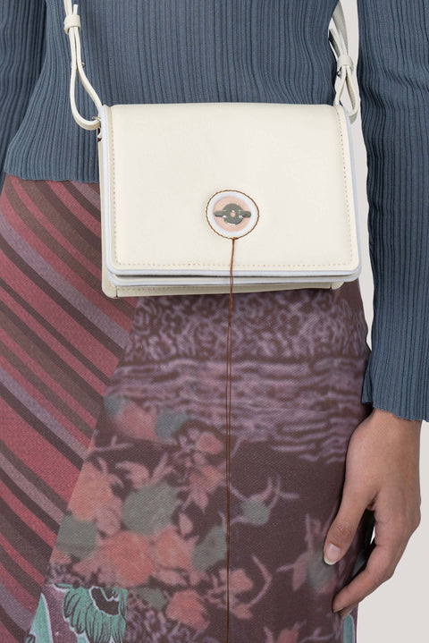 Mirim Leather Mini Crossbody Bag