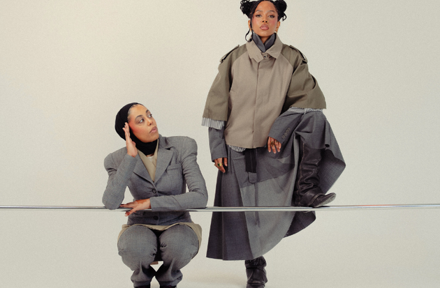 Parallel lines: Between sisters.