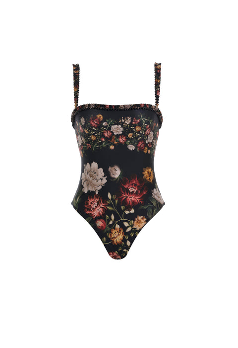 Limón Floral-Print Swimsuit