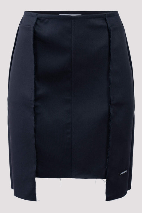 Panelled Knee Length Skirt