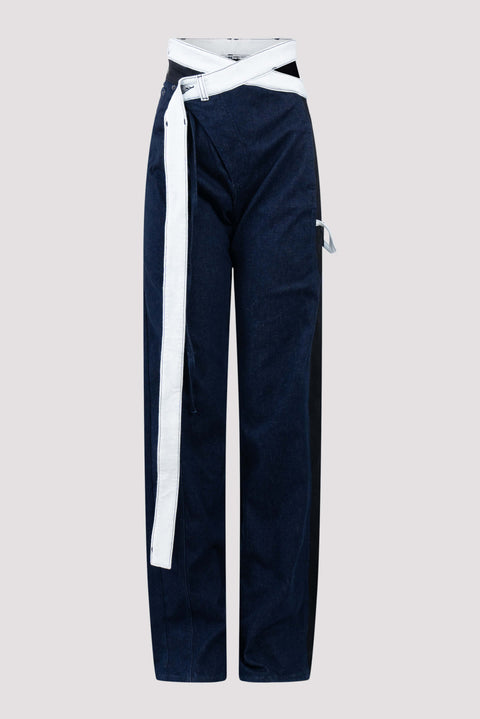 Signature Wrap Triple Jeans