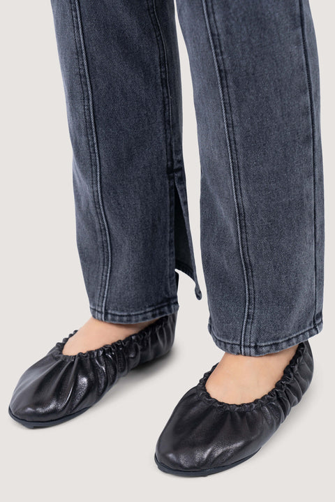 Nappa Ballerina Pumps