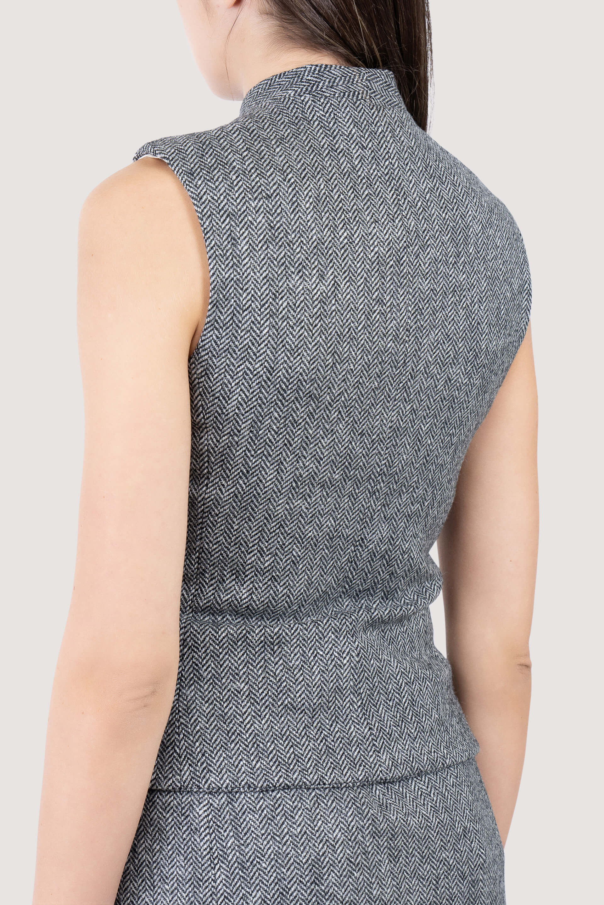 Samuel Guì Yang Wang Fitted Wool Vest - Fabric of Society