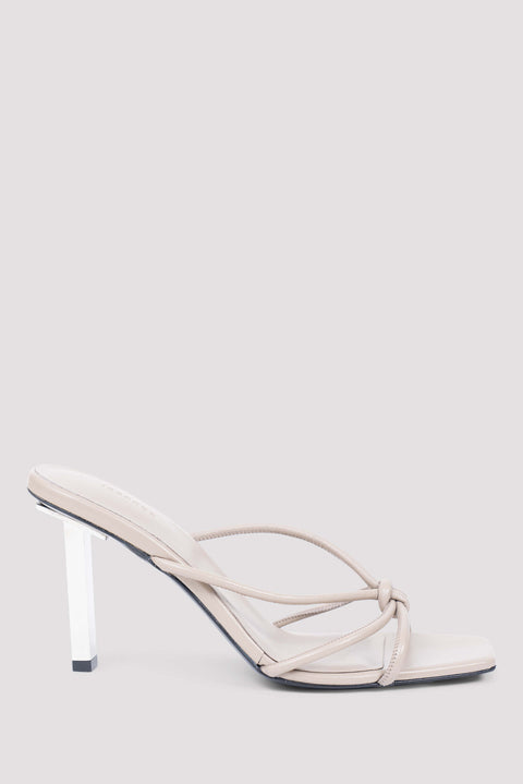Spaghetti High-Heel Leather Sandal