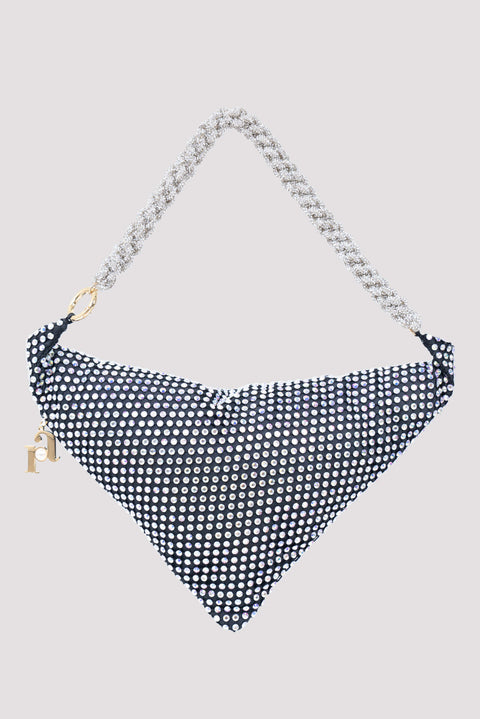 Vela S Crystal Embellished Shoulder Bag