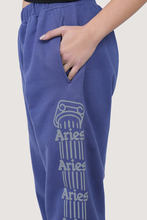 Reflective Column Logo Printed Sweatpant