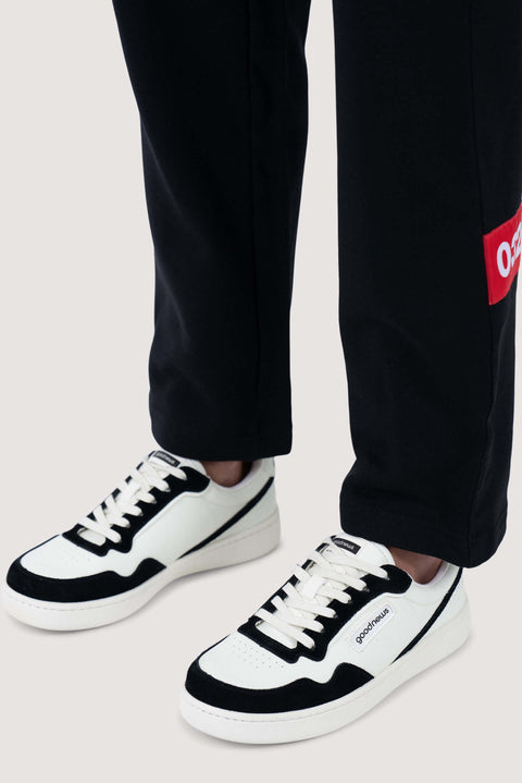 Black And White Mack Low Top Sneaker