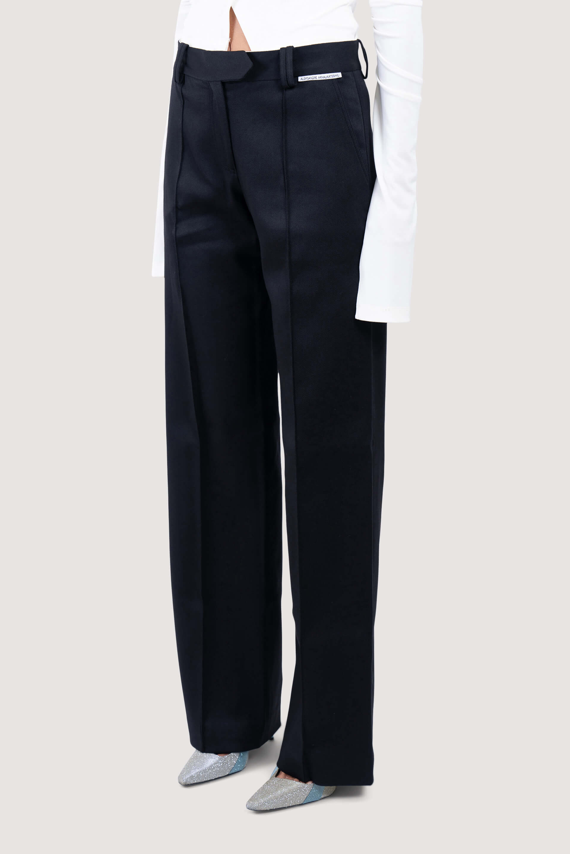 Aleksandre Akhalkatsishvili Mid-rise Straight Leg Pants - Fabric 