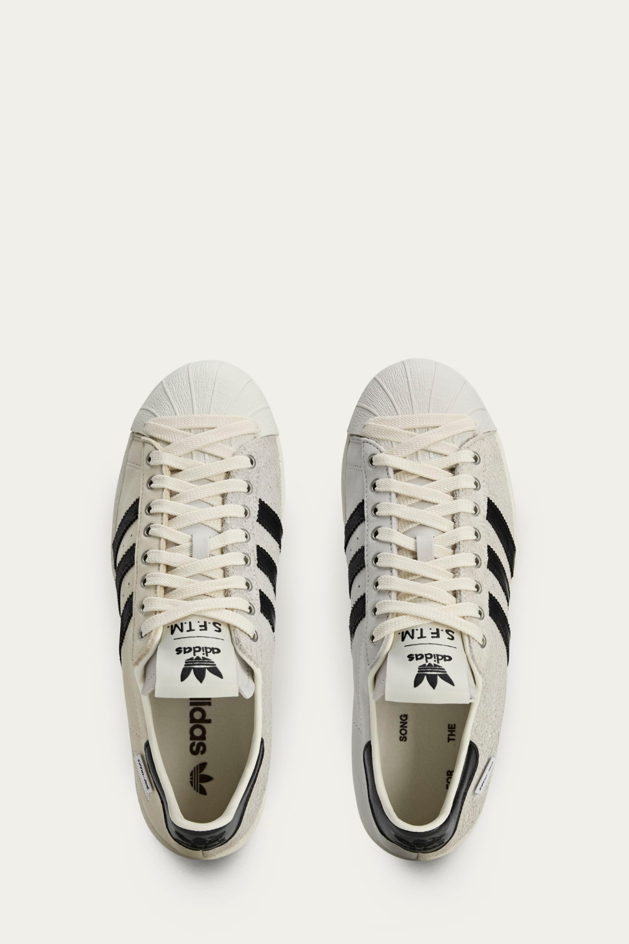 adidas White Superstar 82 SFTM Sneakers adidas White Superstar 82 SFTM Sneakers