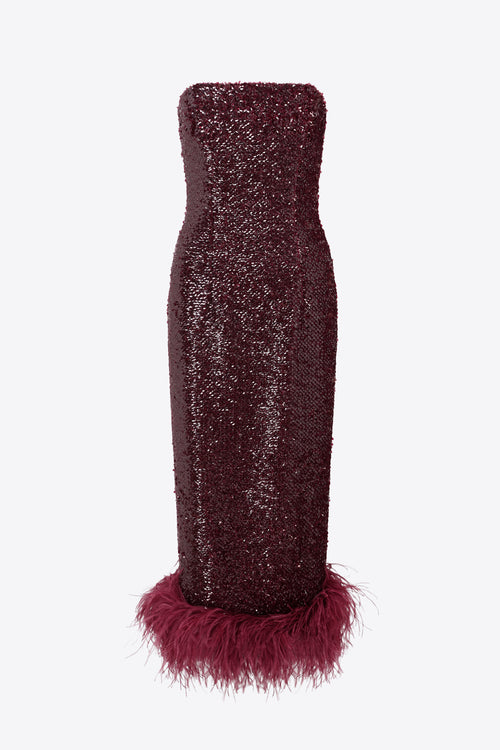 16arlington red dress Dona Gown