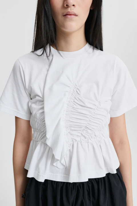 White Jersey T-Shirt