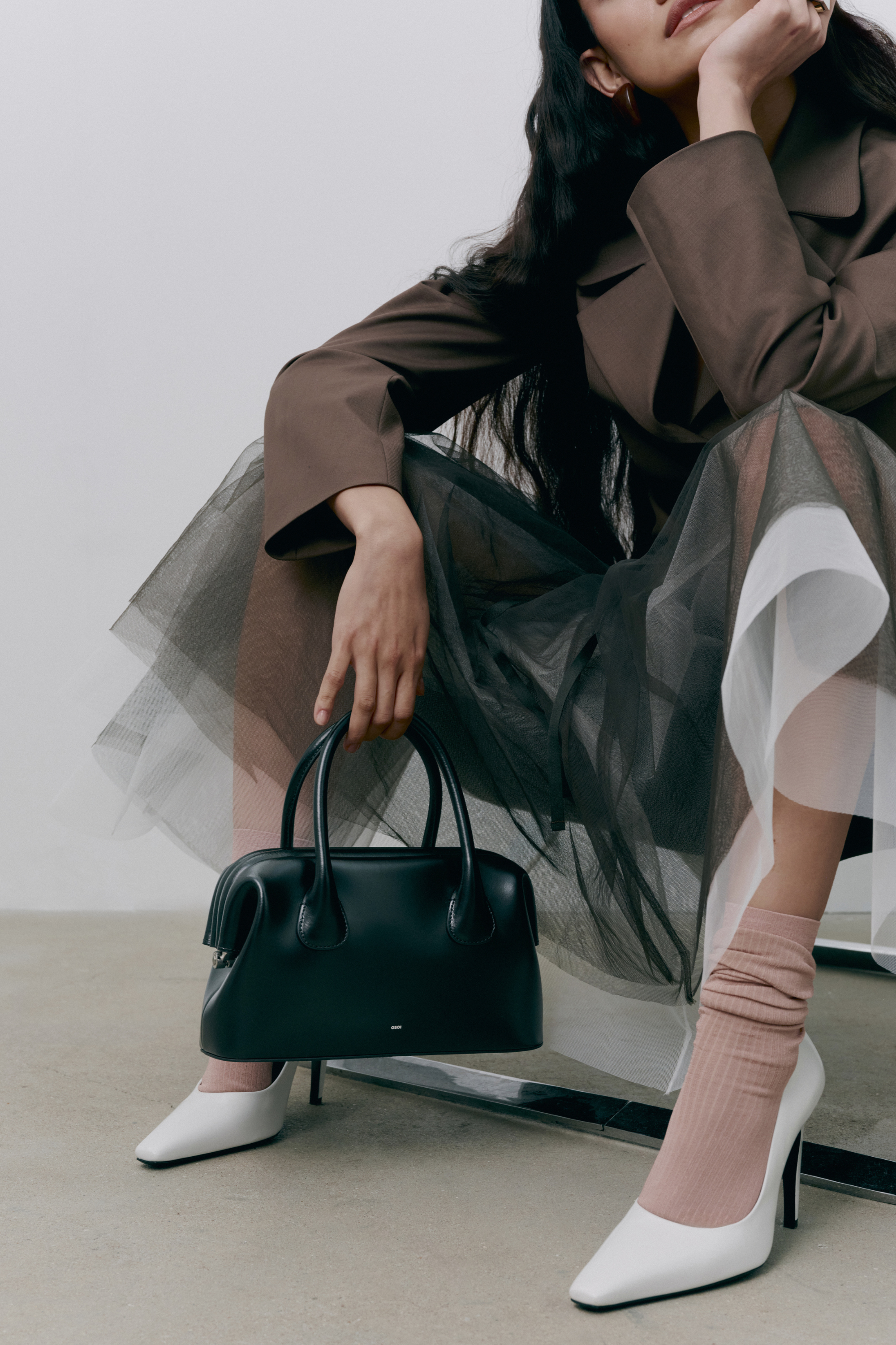 Osoi Black Boat Brot Tote
