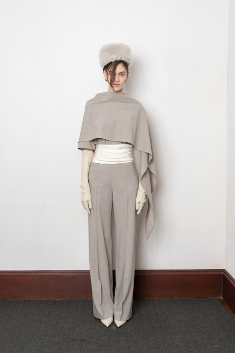 Grey Roth Scarf T-Shirt