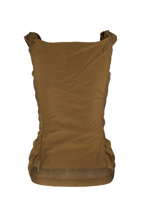 Brown Ginnie Top