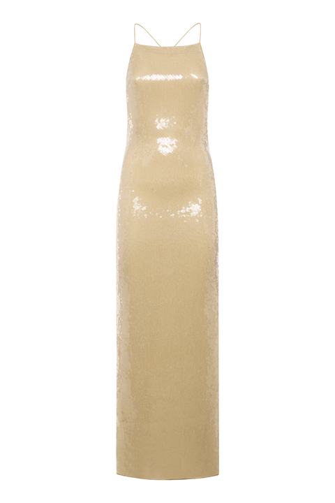 Nude Marylin Long Dress