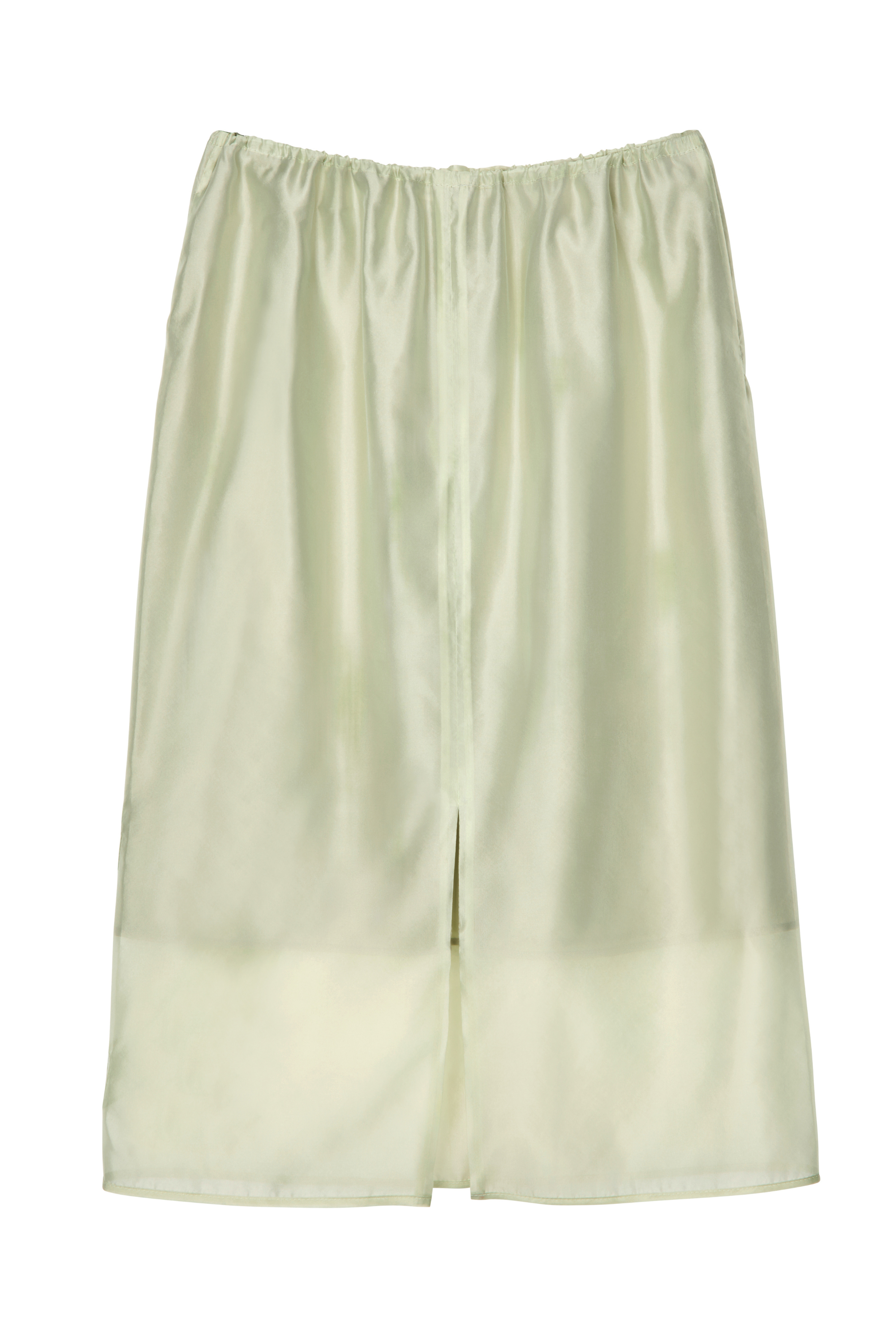 Cecilie Bahnsen Green Hybrid Organza Skirt