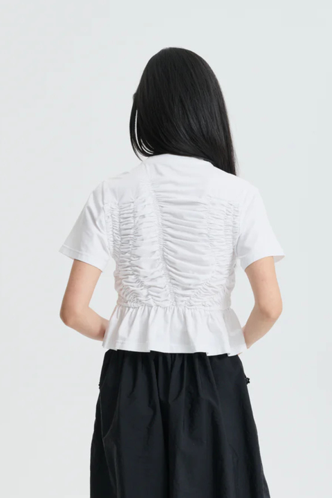 White Jersey T-Shirt