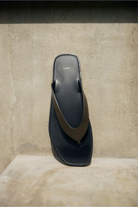 Brown Vermelho Leather Sandals